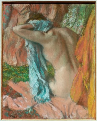 After the Bath by Edgar Degas